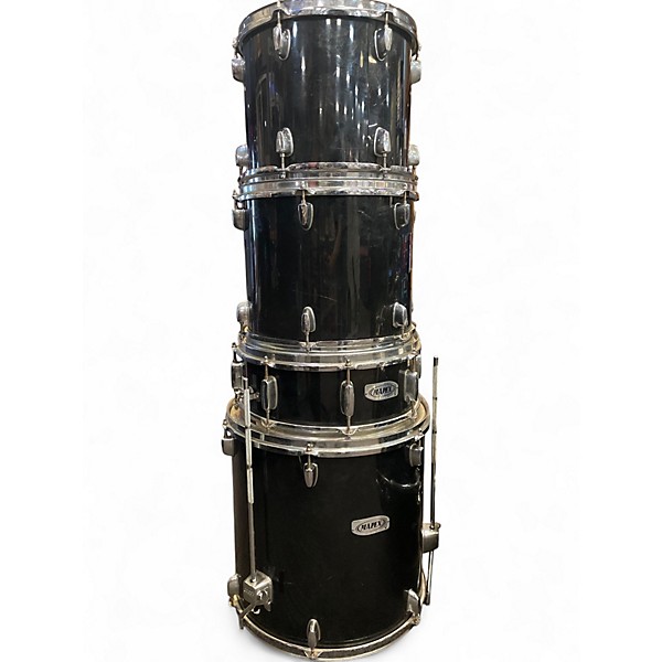 Used Mapex 5 Piece V Series Black Drum Kit