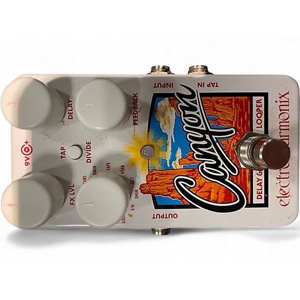 Used Electro-Harmonix Canyon Delay and Looper Effect Pedal