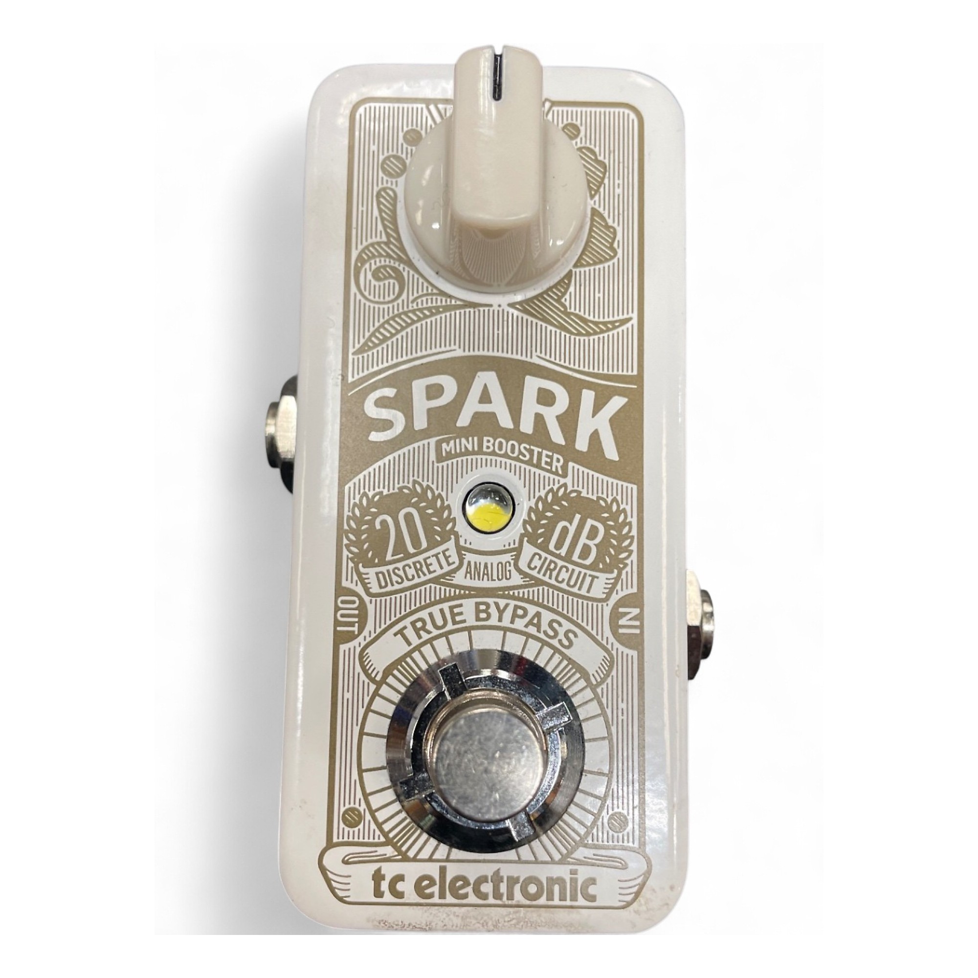 tc electronic SPARK MINI 新品同様 TC Electronic Spark Mini Boost Pedal with EBS Patch Cables