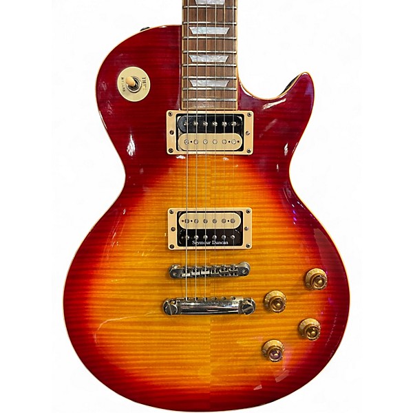 Used Edwards E-LP-125SD Cherry Sunburst Solid Body Electric Guitar