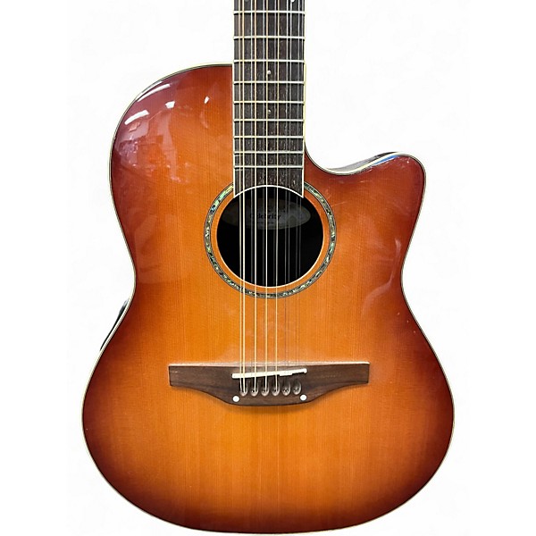 Used Ovation CC245 Celebrity Natural 12 String Acoustic Electric Guitar