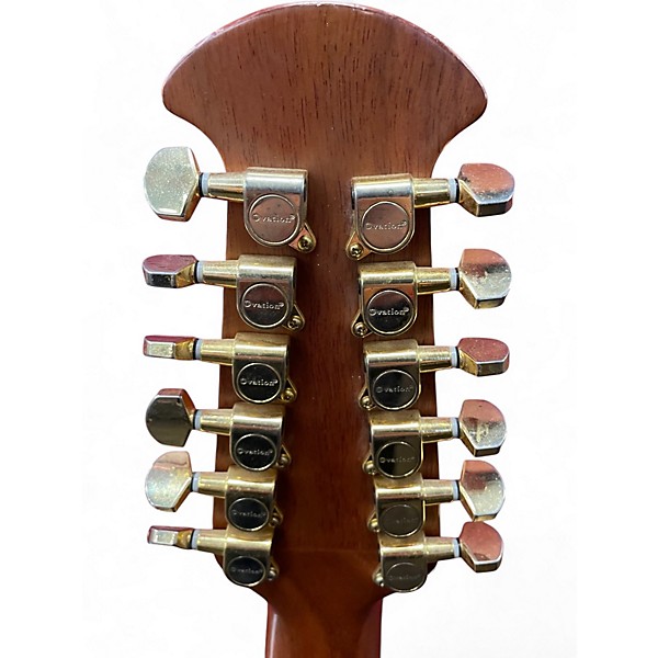 Used Ovation CC245 Celebrity Natural 12 String Acoustic Electric Guitar