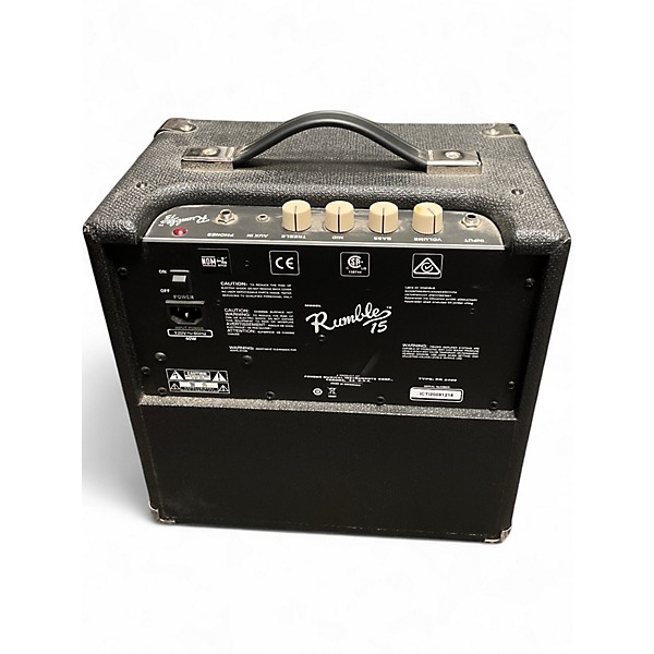 Used 2020s Fender Rumble 15 15W 1X8 Bass Combo Amp