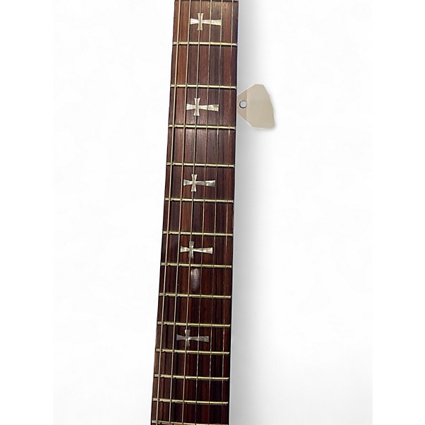 Used 2007 Epiphone Tony Iommi SG Custom Black Solid Body Electric Guitar