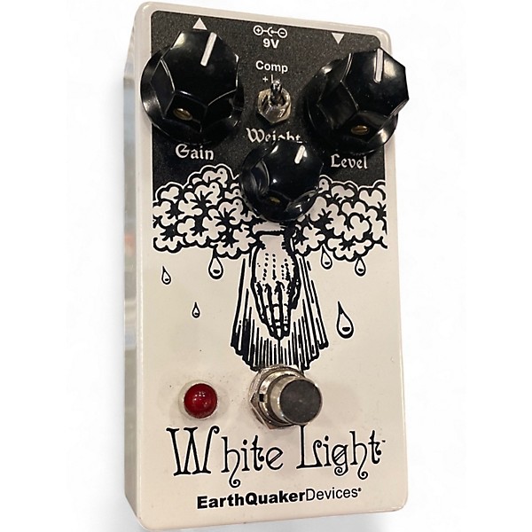 Used EarthQuaker Devices White Light Overdrive Effect Pedal