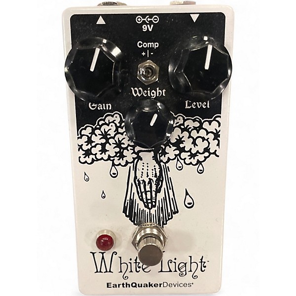 Used EarthQuaker Devices White Light Overdrive Effect Pedal
