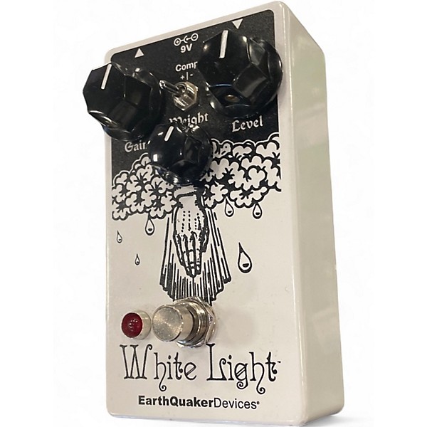 Used EarthQuaker Devices White Light Overdrive Effect Pedal
