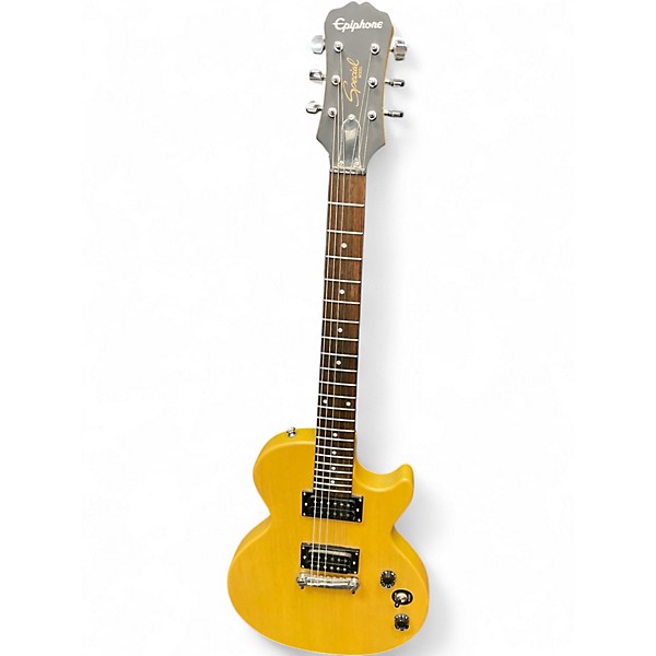Used Epiphone Les Paul Special Yellow Solid Body Electric