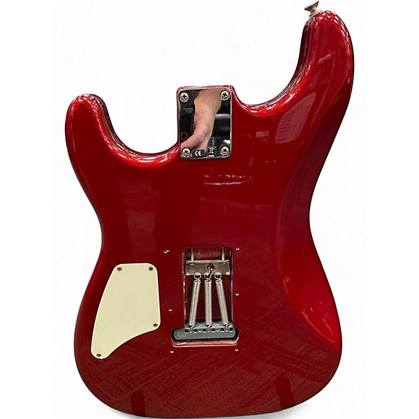 Used Fender FSR 60TH ANNIVERSARY STRATOCASTER RED SPARKLE Solid Body Electric Guitar