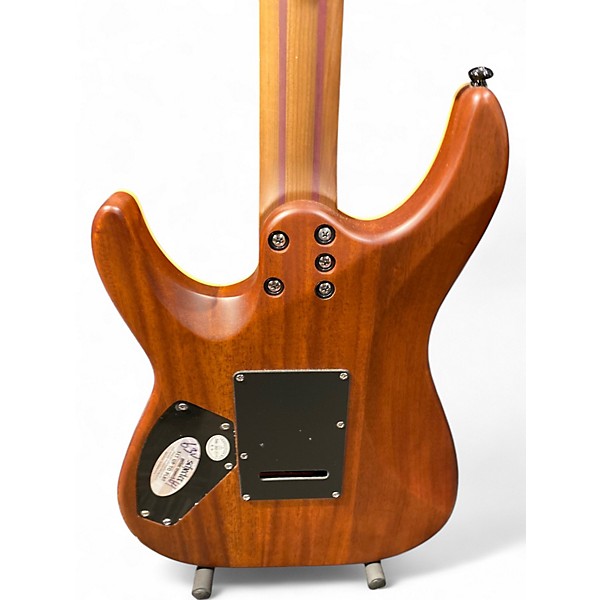 Used Schecter Guitar Research C1 Exotic Spalted Maple Solid Body Electric Guitar