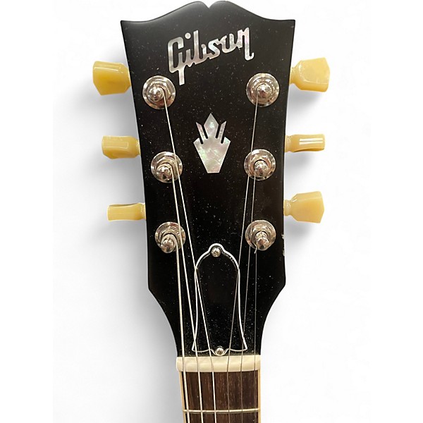 Used Gibson ES335 Satin 2 Tone Sunburst Hollow Body Electric Guitar