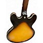 Used Gibson ES335 Satin 2 Tone Sunburst Hollow Body Electric Guitar