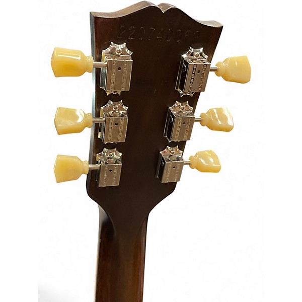 Used Gibson ES335 Satin 2 Tone Sunburst Hollow Body Electric Guitar