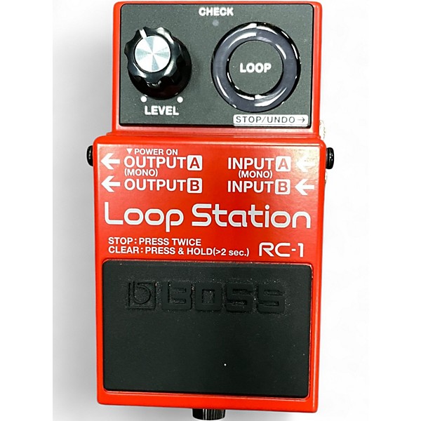 Used BOSS RC1 Loop Station Pedal | Guitar Center