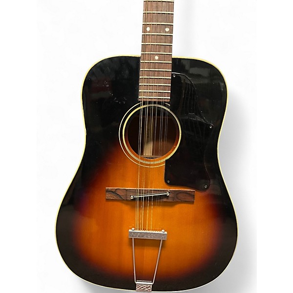 Vintage 1968 Gibson B-45-12 q Sunburst 12 String Acoustic Guitar