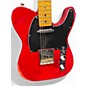 Used 2022 R/t Customs RELICED T STYLE RELICED RED Solid Body Electric Guitar