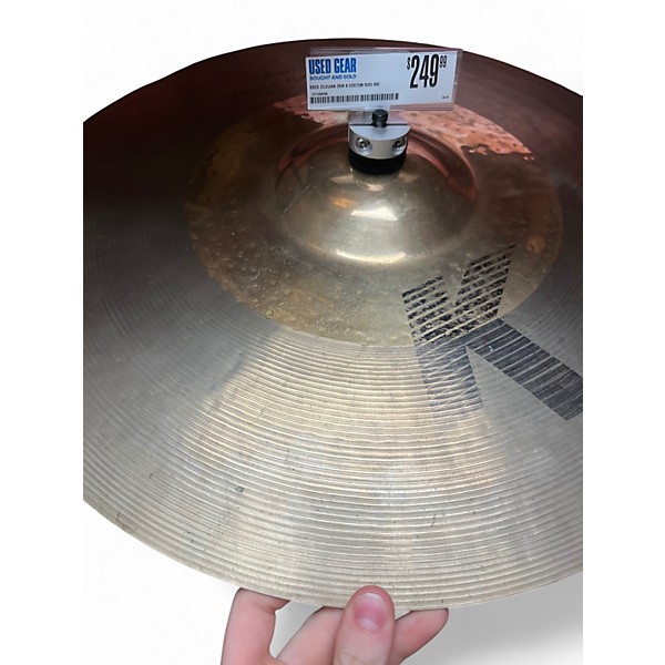 Used Zildjian 18in K Custom Session Crash Cymbal