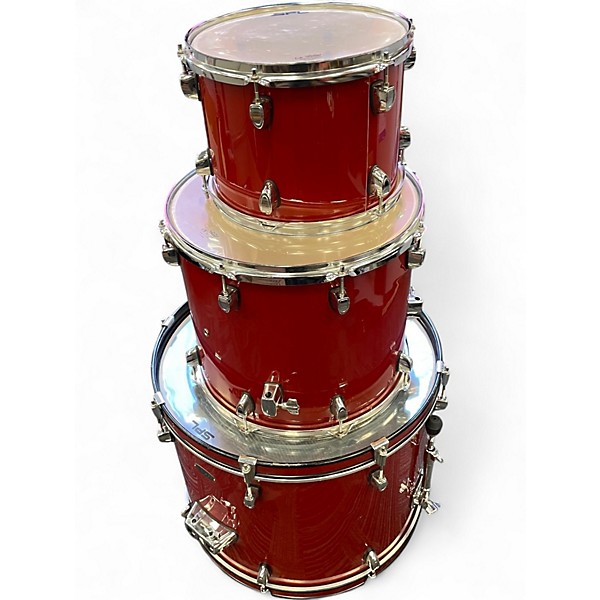 Used SPL 3 Piece UNITY 2 RED Drum Kit