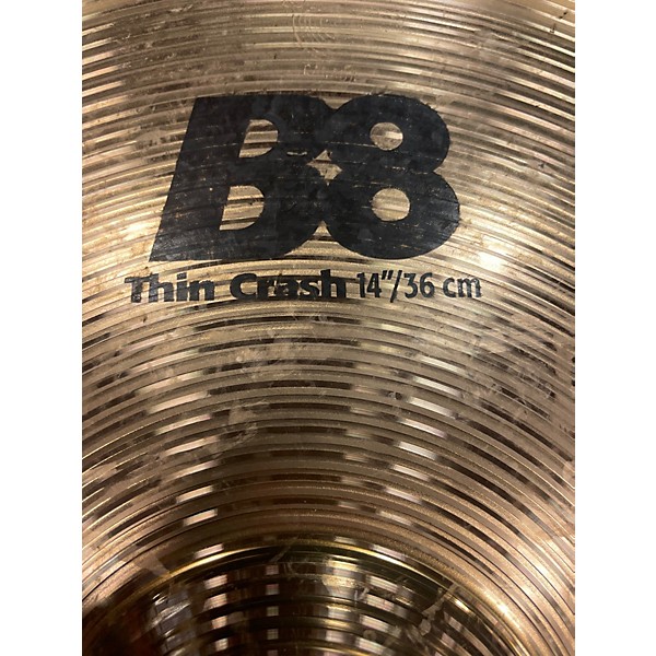 Used SABIAN 14in B8 Thin Crash Cymbal