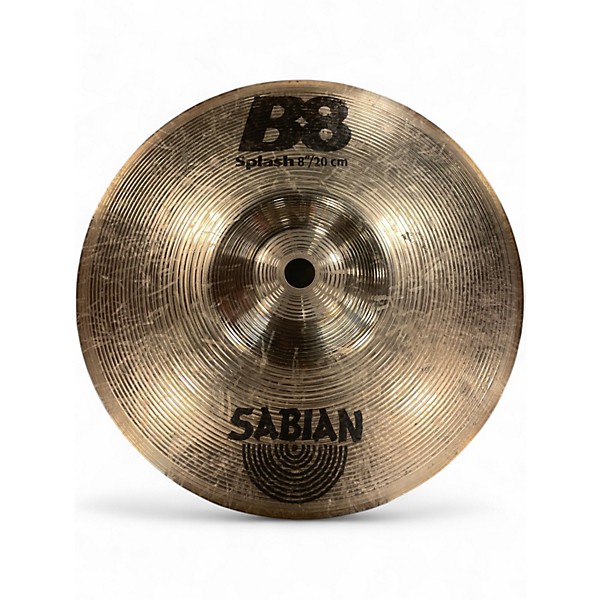 Used SABIAN 8in B8 Splash Cymbal