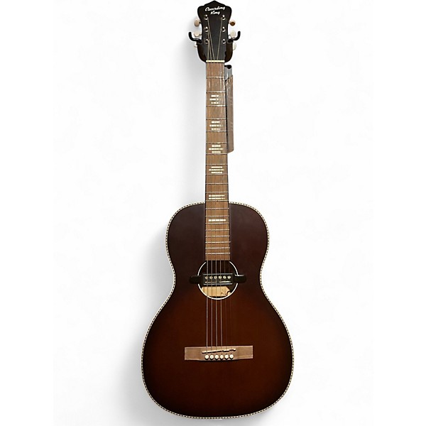 Used Recording King RPS7EBRB 2 Color Sunburst Acoustic Electric Guitar