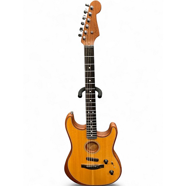 Used Fender Acoustasonic Player Telecaster Mahogany Acoustic Electric Guitar