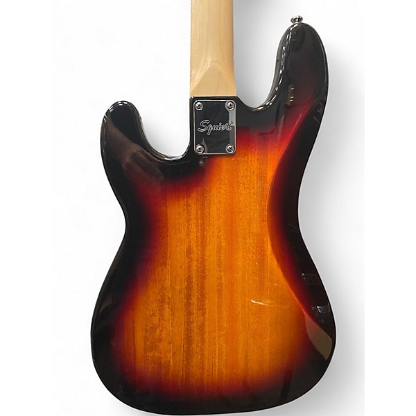 Used Squier fsr affinity pj 3 Color Sunburst Electric Bass Guitar