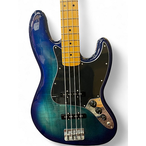 Used 2022 Fender Player Jazz Bass Blue Burst Electric Bass Guitar