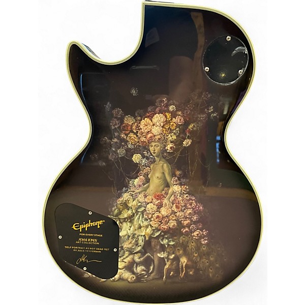 Used Epiphone les paul adam jones silver burst Solid Body Electric Guitar