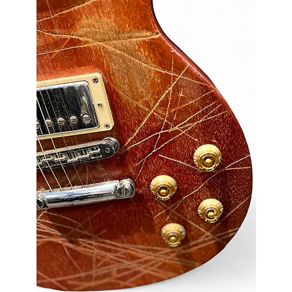 Used Gibson LES PAUL CUSTOM Burgundy Solid Body Electric Guitar