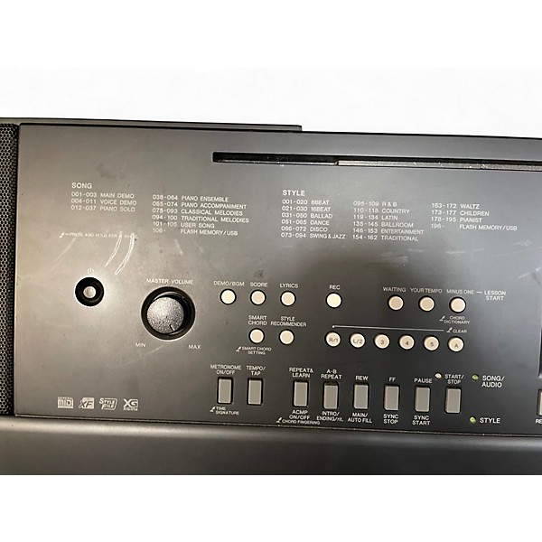 Used Yamaha DGX650 88 Key Portable Keyboard