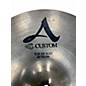 Used Zildjian 14in A Custom Hi Hat Pair Cymbal