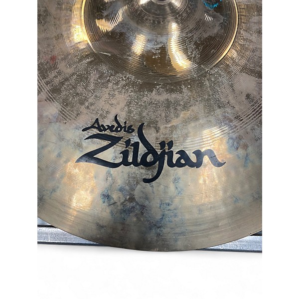 Used Zildjian 14in A Custom Hi Hat Pair Cymbal