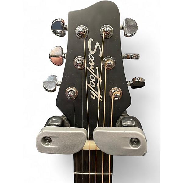 Used Sawtooth ST-MH-AEP Natural Acoustic Guitar