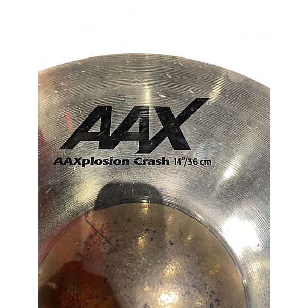 Used SABIAN 14in AAX Crash Cymbal