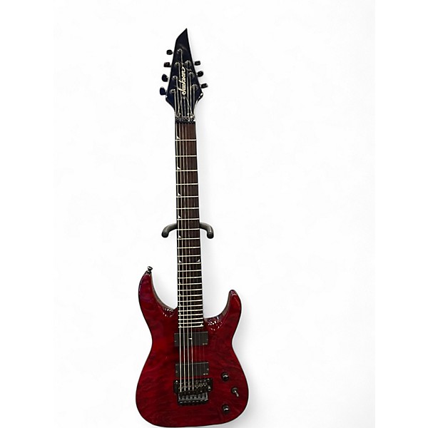 ギター Used Jackson SLATXMG3-7 7 String TRIBAL RED Solid Body