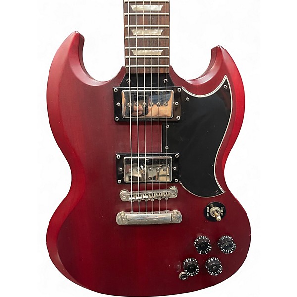 Used Epiphone SG Standard Worn Cherry Solid Body Electric