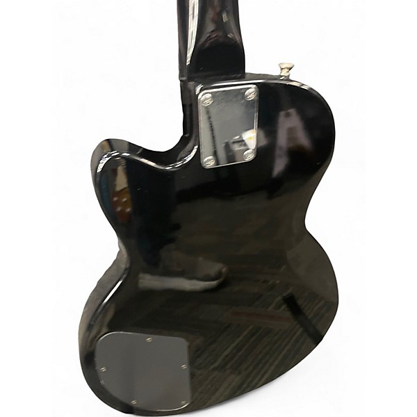 Used DeArmond M65 Black Solid Body Electric Guitar