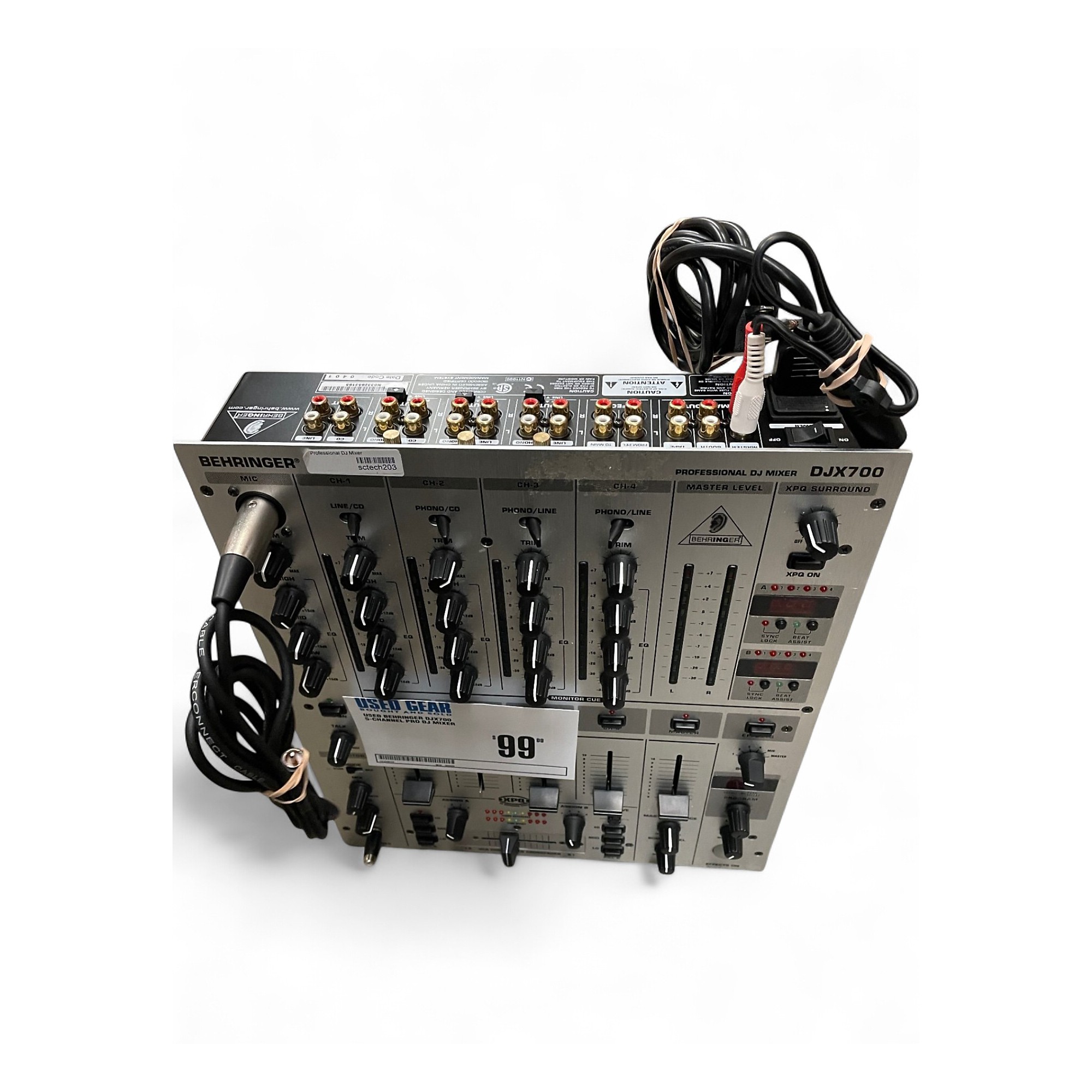 Used Behringer DJX700 5-Channel Pro DJ Mixer | Guitar Center