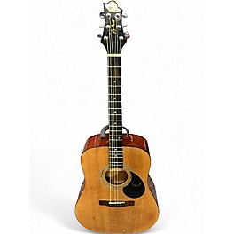 Used Greg Bennett Design by Samick D-1 Natural Acoustic Guitar