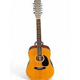 Vintage 1970s Takamine EF385 Natural 12 String Acoustic Guitar