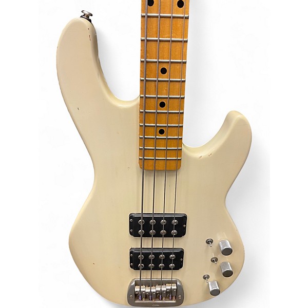 Used 1998 G&L USA L2000 WHITE Electric Bass Guitar