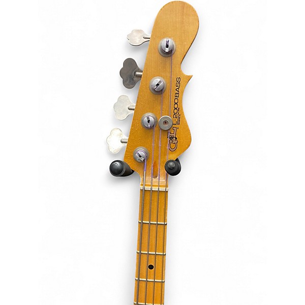 Used 1998 G&L USA L2000 WHITE Electric Bass Guitar