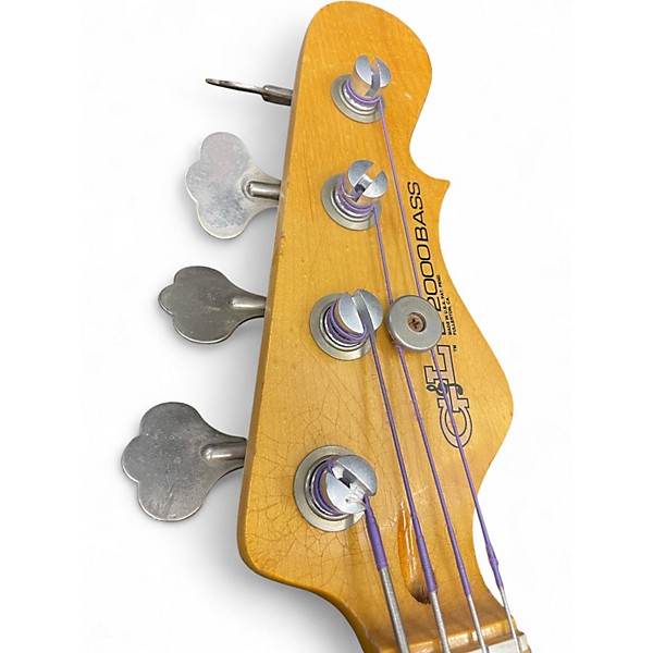 Used 1998 G&L USA L2000 WHITE Electric Bass Guitar