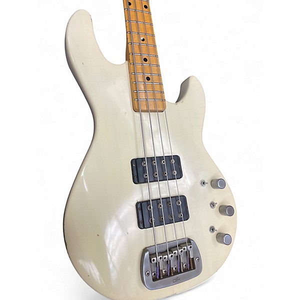 Used 1998 G&L USA L2000 WHITE Electric Bass Guitar