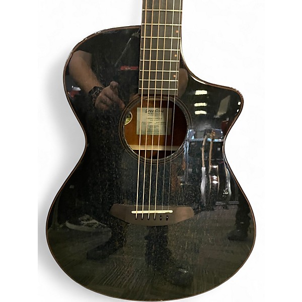 Used Breedlove RAINFOREST S CONCERT PA CE BLACK FERN Acoustic Electric Guitar