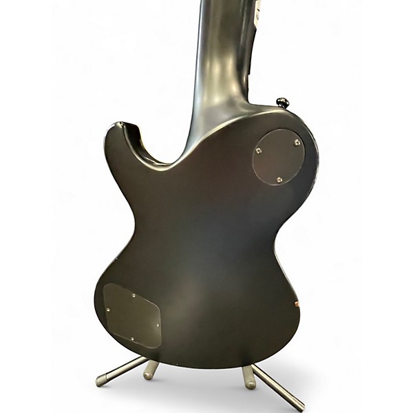 Used Dean Thoroughbred Stealth Satin Black Solid Body Electric Guitar