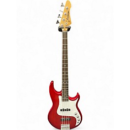 Used Vantage vrb21 red Electric Bass Guitar