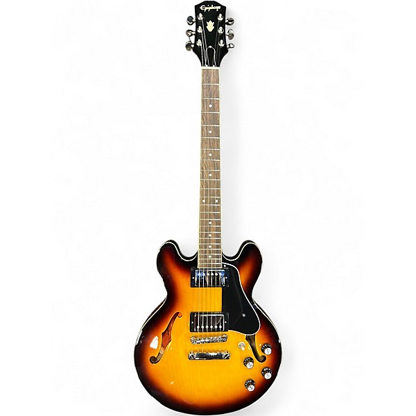 Used Epiphone ES339 Vintage Sunburst Hollow Body Electric Guitar