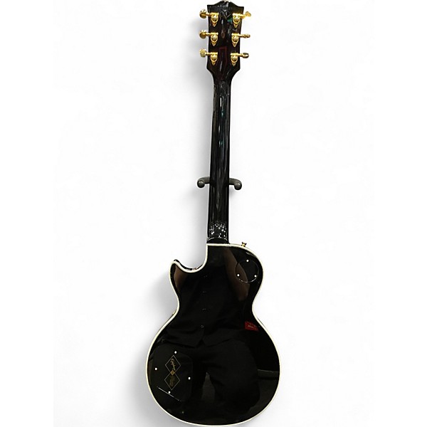 Used Epiphone Inspired by Gibson Custom Les Paul Custom Black Solid Body Electric Guitar